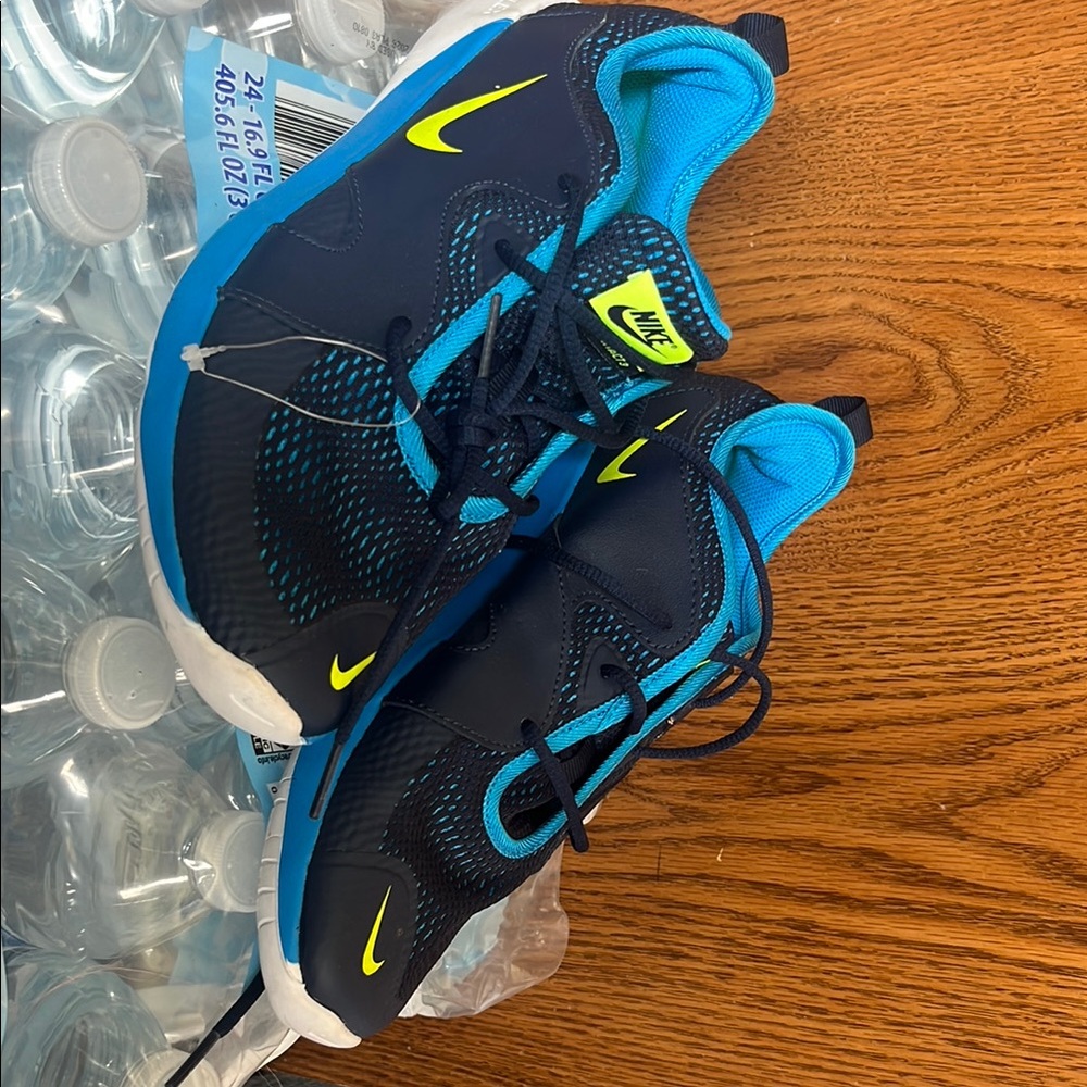 Nike Blue and Blue Performance Sneakers